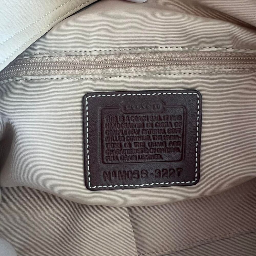 Coach Tan Pebbled Leather Vintage Hobo Shoulder Bag - Picture 4 of 5